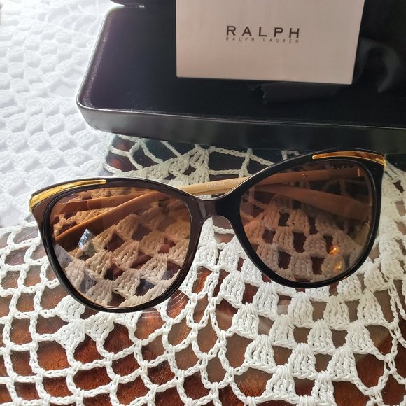 Ralph Lauren Black Gold Sunglasses RA5203 1090/T5  54-16  Polarized main image 5